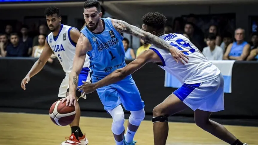 Argentina derrotó a Cuba  en el inicio  del clasificatorio al Mundial de básquet