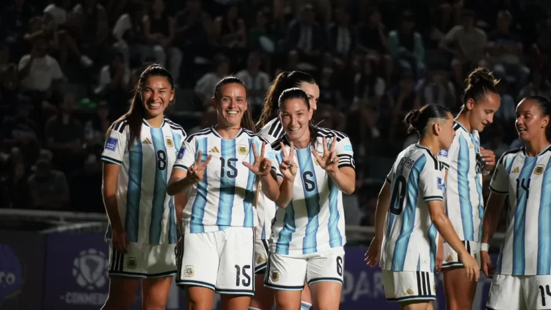 La Selección argentina femenina de futbol  jugará los Juegos Olímpicos de Los Ángeles 2028