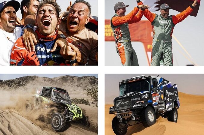 DAKAR 2026 | FINAL DE LOCURA: Luciano Benavides, heroico ganó en motos solo por 2 segundos y Al Attiyah triunfó por 6ta. vez