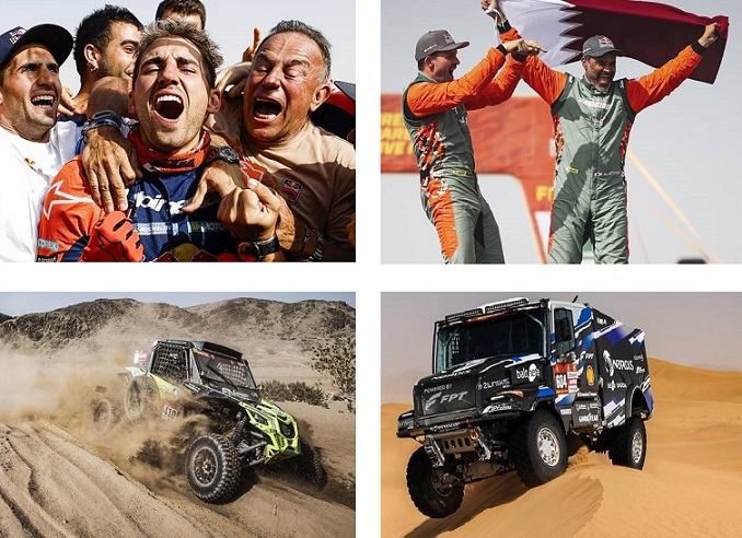 DAKAR 2026 | FINAL DE LOCURA: Luciano Benavides, heroico ganó en motos solo por 2 segundos y Al Attiyah triunfó por 6ta. vez