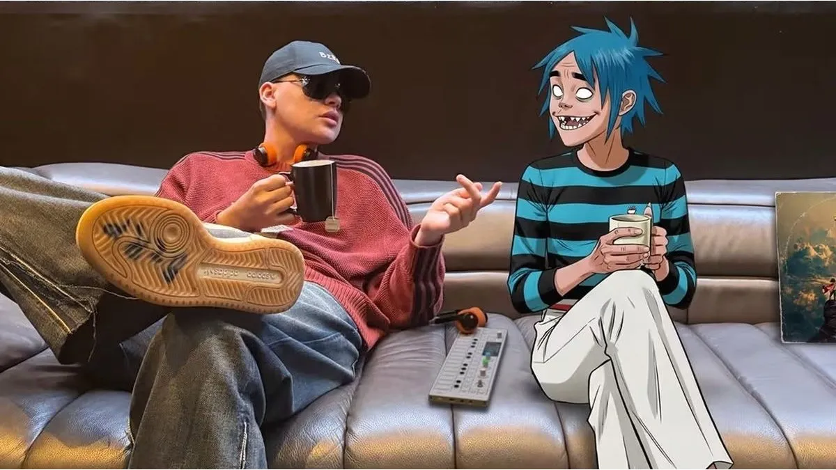 Bizarrap anunció una colaboración con Gorillaz