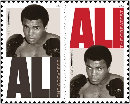 #EEUU: El Servicio Postal presenta un nuevo sello de Muhammad Ali en la ciudad natal del campeón