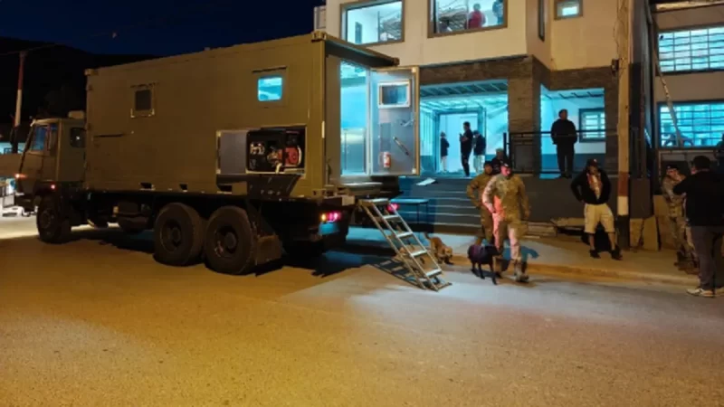 El Ejército y las Fuerzas Armadas despliegan apoyo humanitario en Comodoro Rivadavia