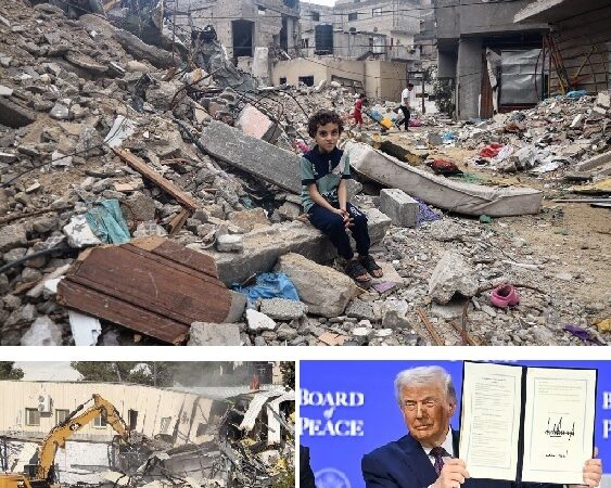 “Israel sigue matando civiles en Gaza pese al alto el fuego”, la Oficina de Derechos Humanos de la ONU justo cuando Trump lanzó la Junta de Paz