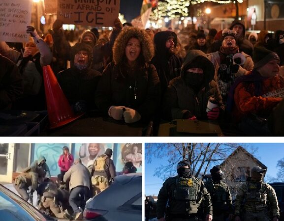 EEUU: Un hombre es asesinado a tiros este sábado durante una nueva redada migratoria en Minneapolis por agentes del ICE