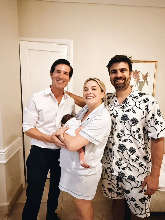 Sofía Pachano presentó a su bebé Vito