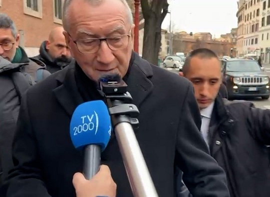 Cardenal Parolin confirmó que Trump invitó a León XIV a unirse a la «Junta de Paz» para la reconstrucción de Gaza y afirmó que las tensiones entre EEUU y Europa agravan el clima internacional