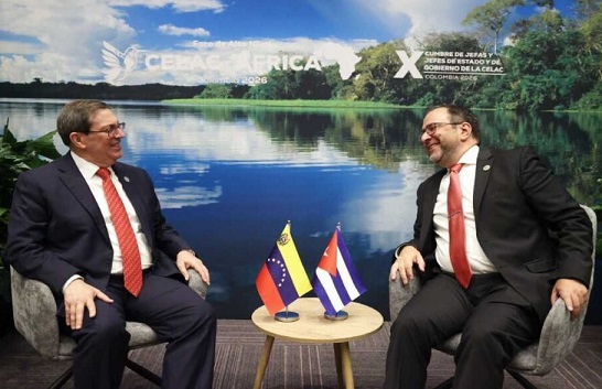 Venezuela respaldó a Cuba frente al bloqueo de Trump en la X Cumbre de la Celac