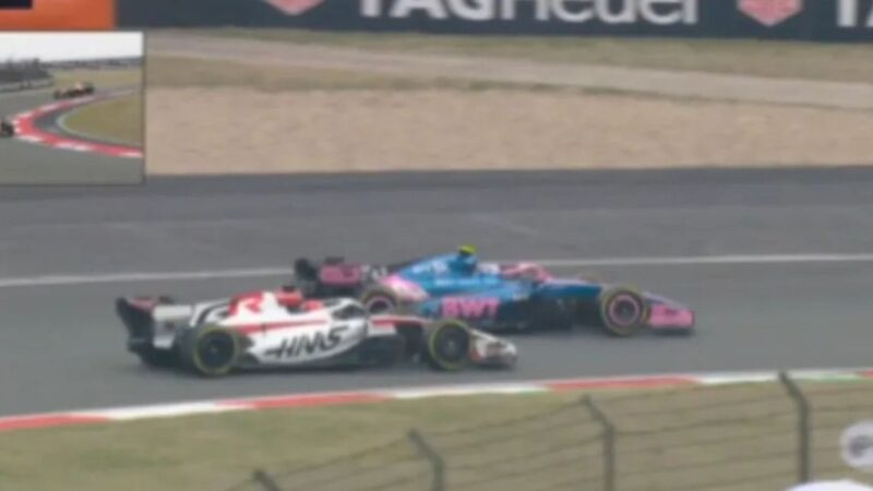 Ocon admitió su error por el choque con Colapinto