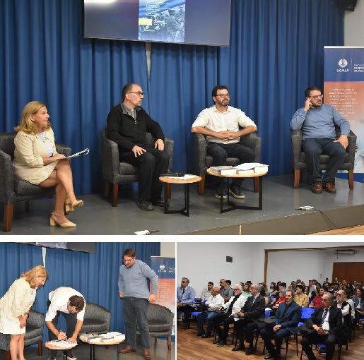 Emotiva jornada de reflexión y memoria en la UCALP a 50 años del último Golpe de Estado con la presencia de monseñor Carrara