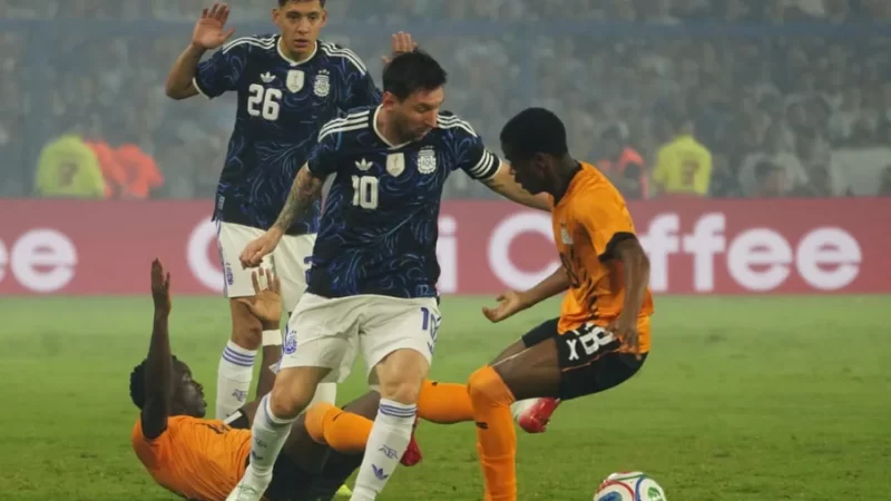 Argentina derrotó a Zambia por 5-0