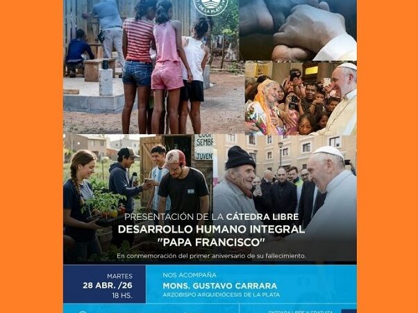 La UCALP presenta la cátedra libre Desarrollo Humano Integral “Papa Francisco”