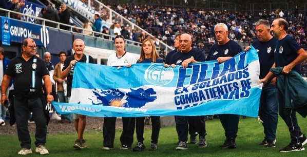 Gimnasia y Esgrima La Plata en el Bosque homenajeó a los héroes de Malvinas a 44 años de la guerra