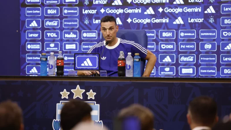 Scaloni: “El equipo entendió que con Mauritania no estuvimos bien”