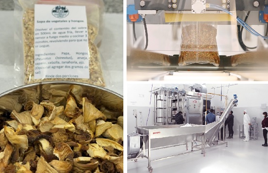 La UNLP presentó su nueva sopa crema de hongos deshidratada: ciencia y nutrición con alcance social