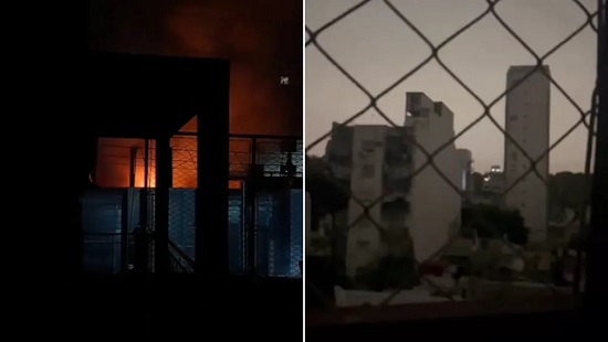 Apagón en CABA: Edesur dejo más de 70 mil usuarios porteños sin electricidad ni luz por incendió de una subestación