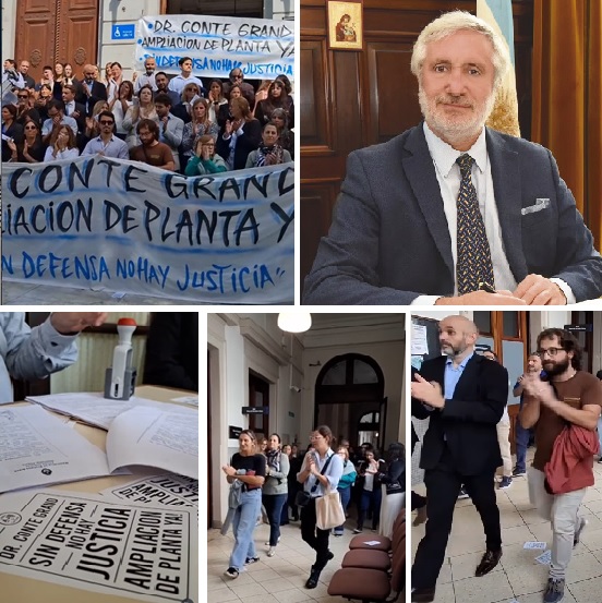 La AJB Departamental La Plata acompañó el reclamo de las Defensorías Oficiales ante su situación crítica y falta de respuesta de la Procuración General