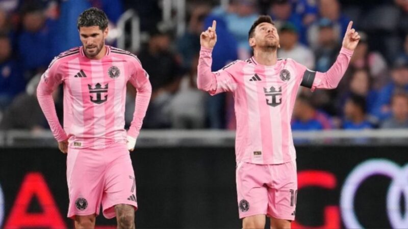Con tres goles de Messi el Inter Miami le ganó al Cincinnati