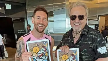 Messi recibió a “Quico” en Miami