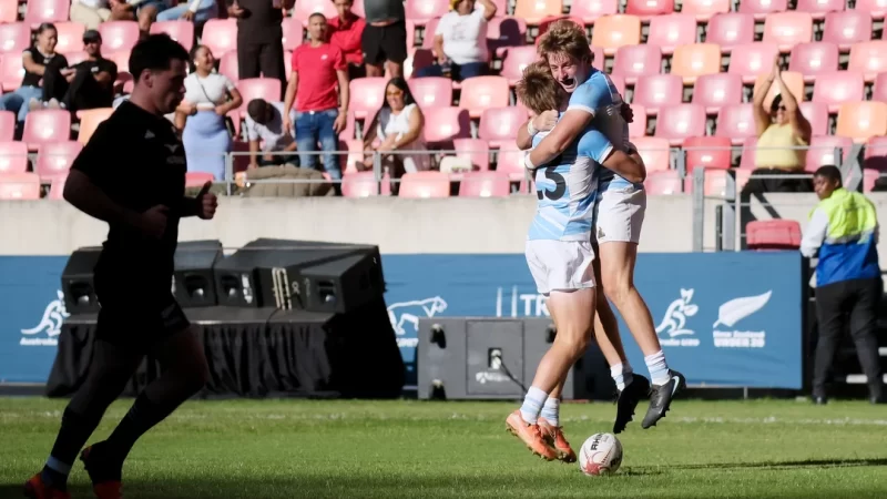 Los Pumitas  vencieron a Nueva Zelanda en el Rugby Championship M20