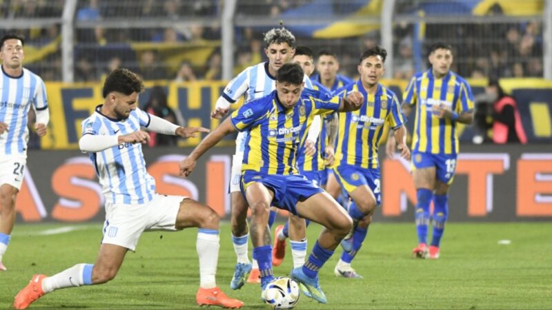 Con polémica Rosario central derrotó  a Racing