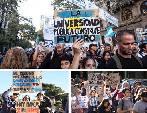Los gremios universitarios vuelven a parar una semana en reclamo a Milei que cumpla con la Ley de Financiamiento