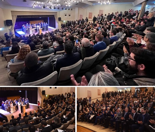 Asumieron las nuevas autoridades del Colegio de Abogacía de La Plata en un auditorio repleto con la presencia de Julio Alak e importantes funcionarios judiciales