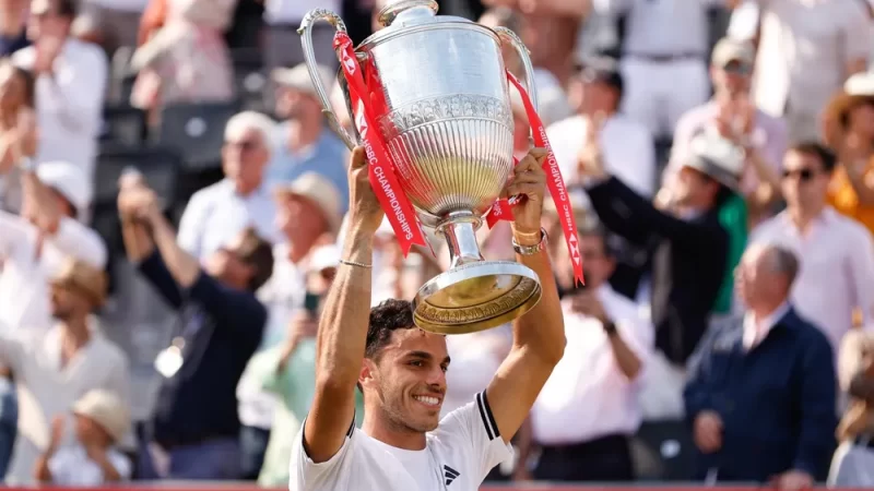 Cerúndolo, primer argentino campeón en Queen’s