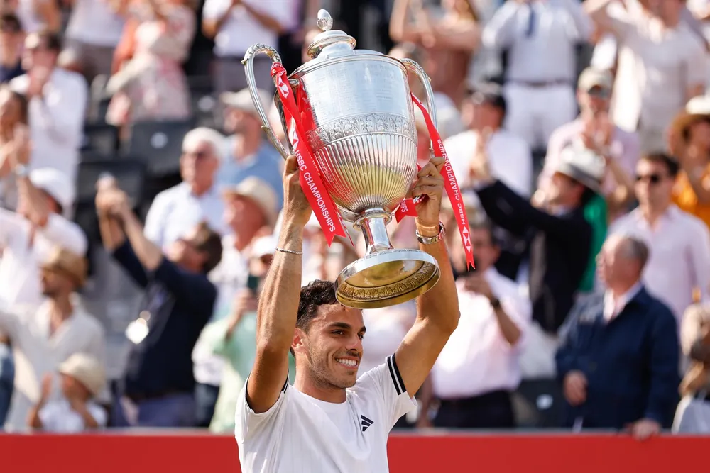 Cerúndolo, primer argentino campeón en Queen’s