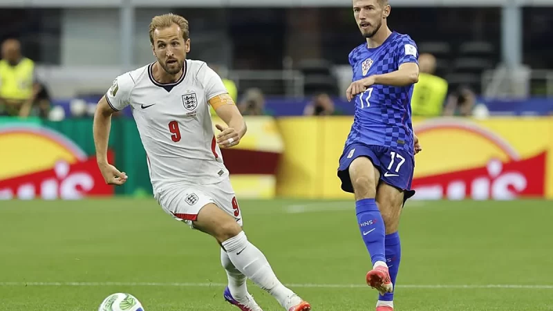 Inglaterra derrotpo a Croacia en un gran partido