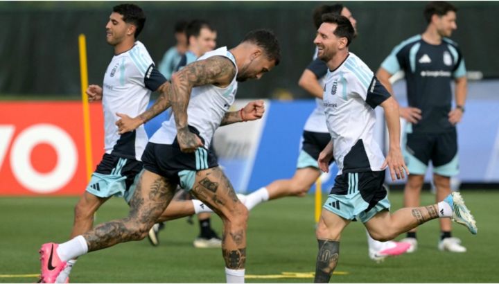 Argentina se para enfrentar a Austria