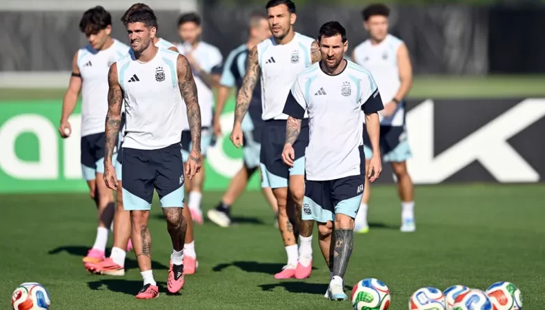 Argentina se entrenó pensando en Austria