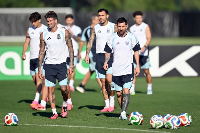 Argentina se entrenó pensando en Austria