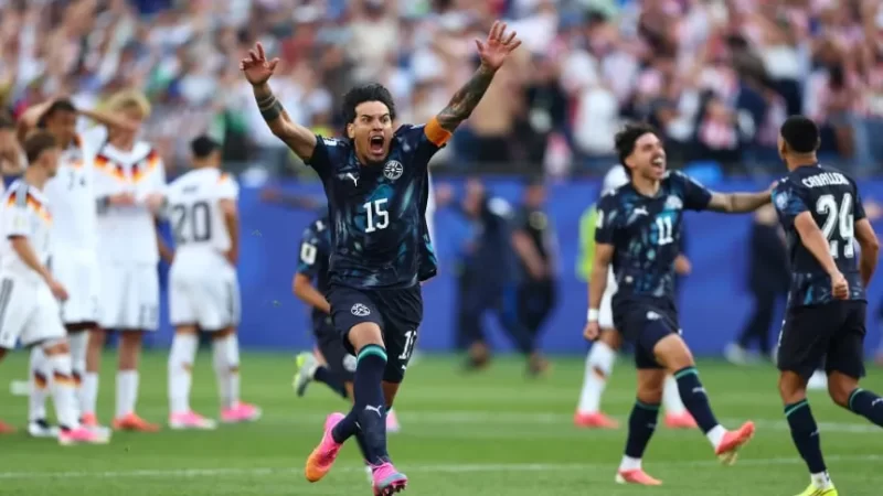 Paraguay  eliminó a Alemania por penales