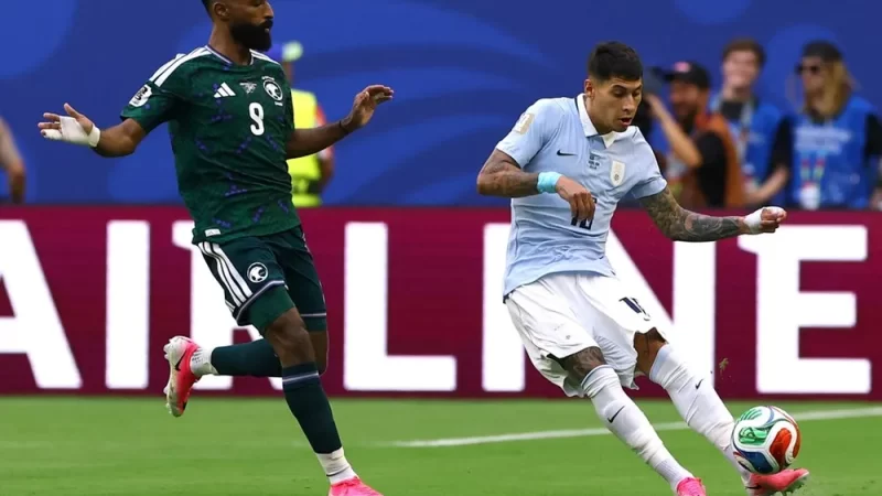 Uruguay empató con Arabia Saudita