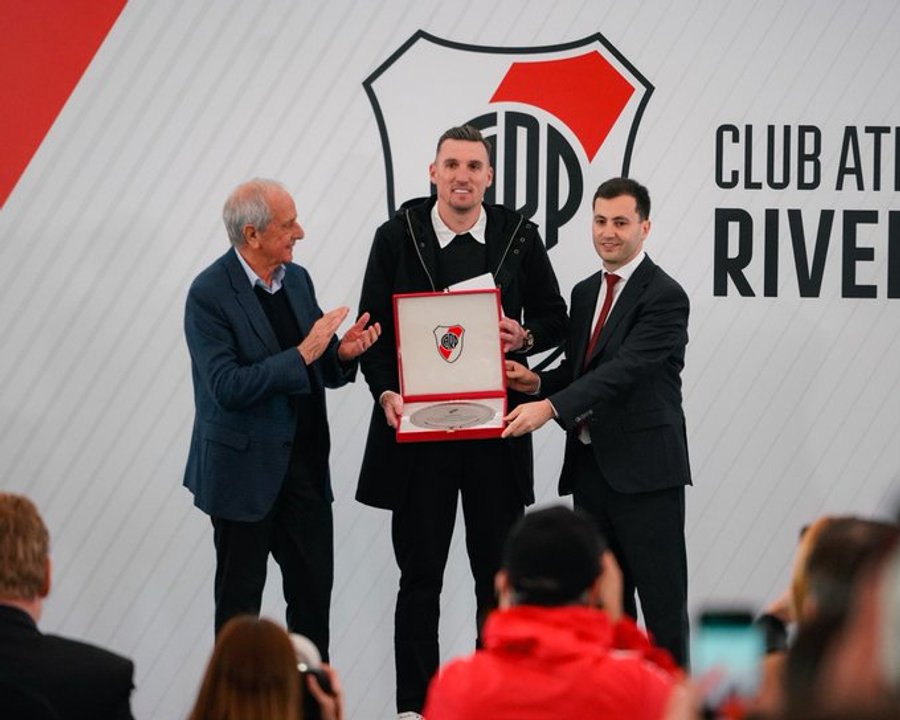 Franco Armani  se despidió de River