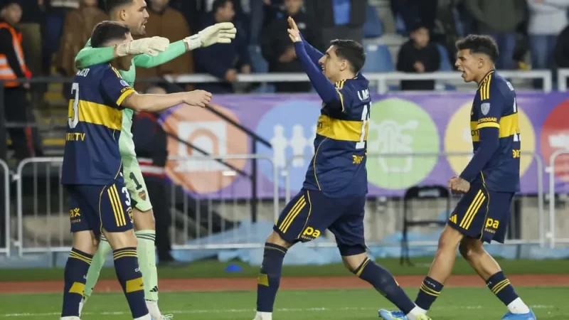 Boca le ganó a O’Higgins por penales y se metió en octavos de la Sudamericana