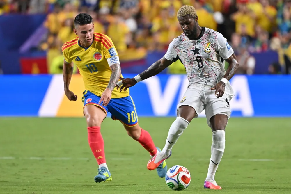 Colombia derrotó a Ghana y está en octavos