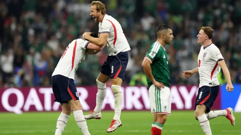 Inglaterra  eliminó a Mexico en el Azteca