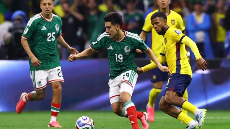 México se impuso ante Ecuador