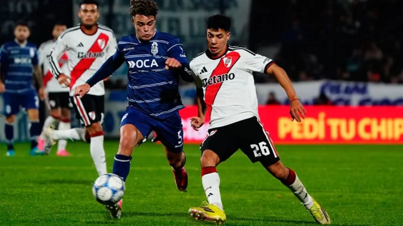 Gimnasia le ganó a River en el Bosque