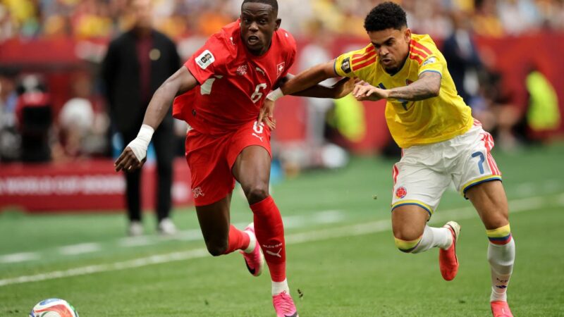 Suiza le ganó a Colombia y será el rival de Argentina en cuartos