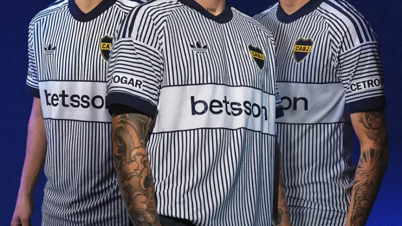 Boca presentó una nueva camiseta alternativa