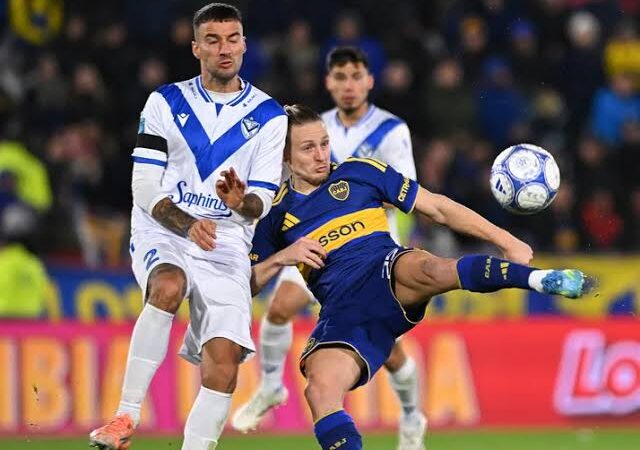 Boca empató con Vélez
