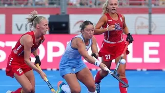 La leonas empataron con EEUU  en el inicio del mundial