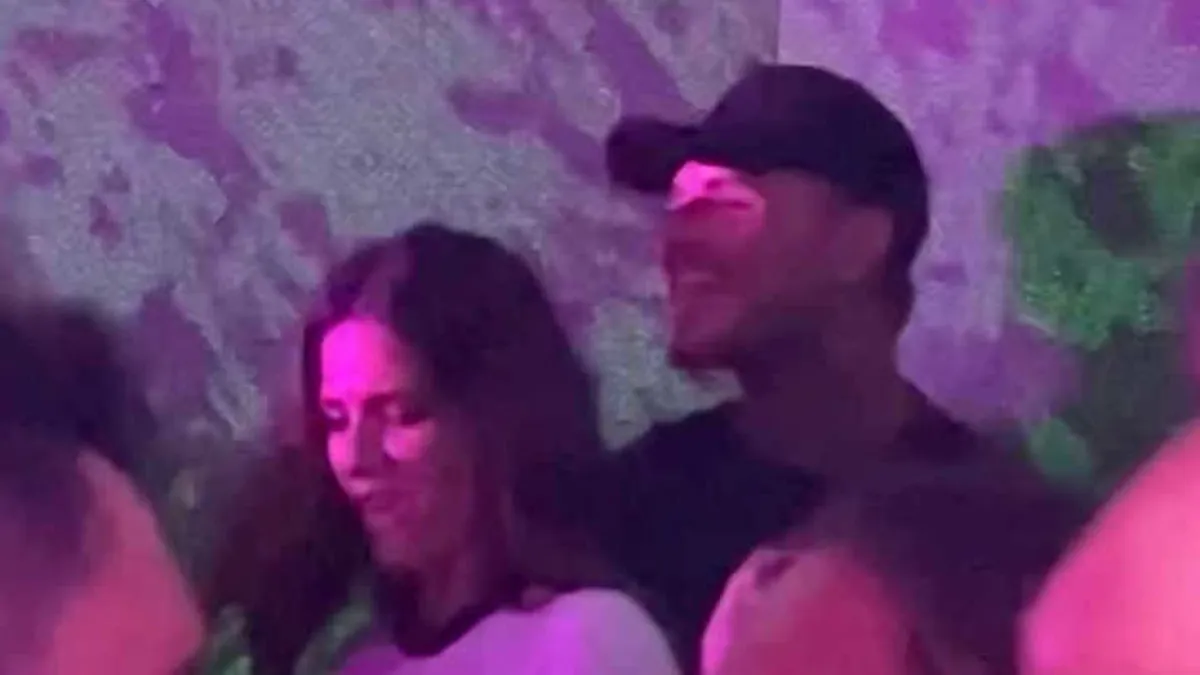 China Suárez y Mauro Icardi en un boliche porteño