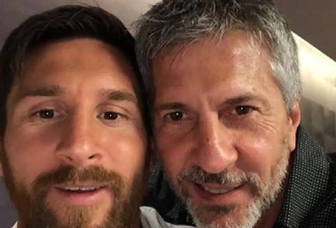 Lionel Messi vuela hacia Rosario para despedir a su padre