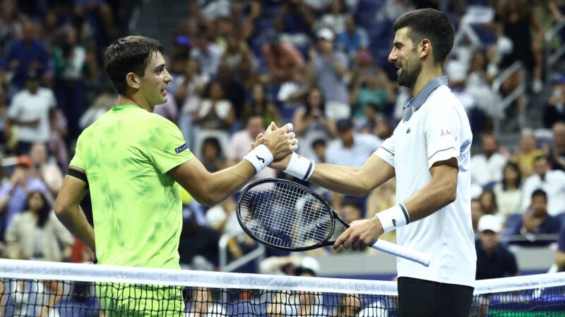 Navone eliminó a Novak Djokovic en el debut del US Open