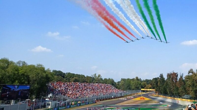 Se pone en marcha el Gran Premio de Italia