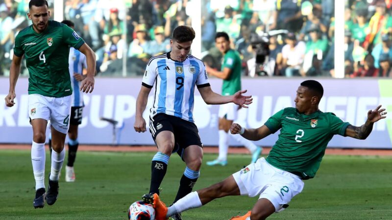 Argentina  se prepara para enfrentar a Bolivia
